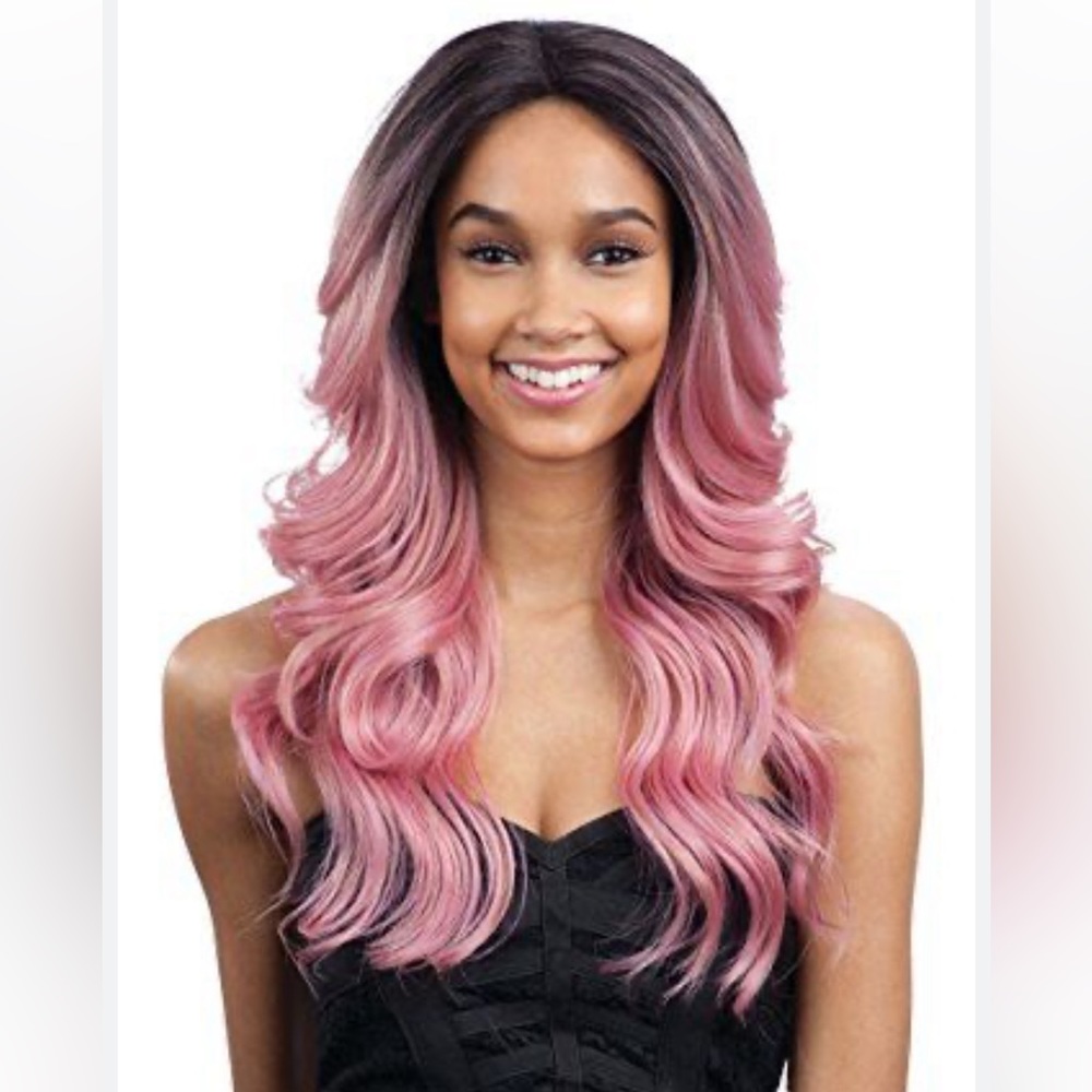 Synthetic Wig: Freetress Lace Front Wig Cameron